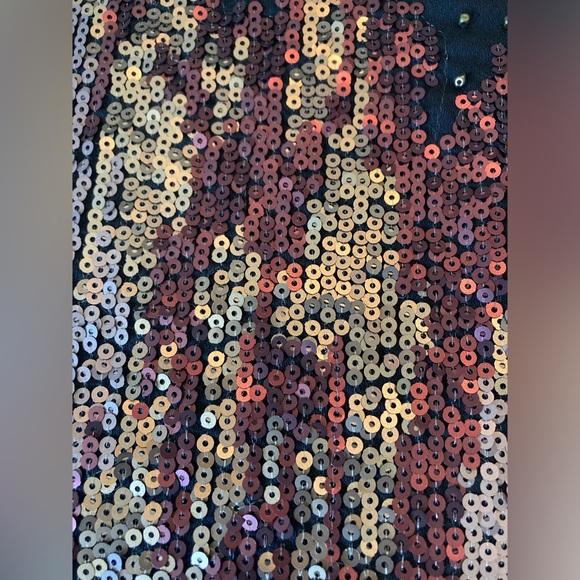 Miss Me women’s S sequined and embellished short sleeve blouse - Picture 2 of 6